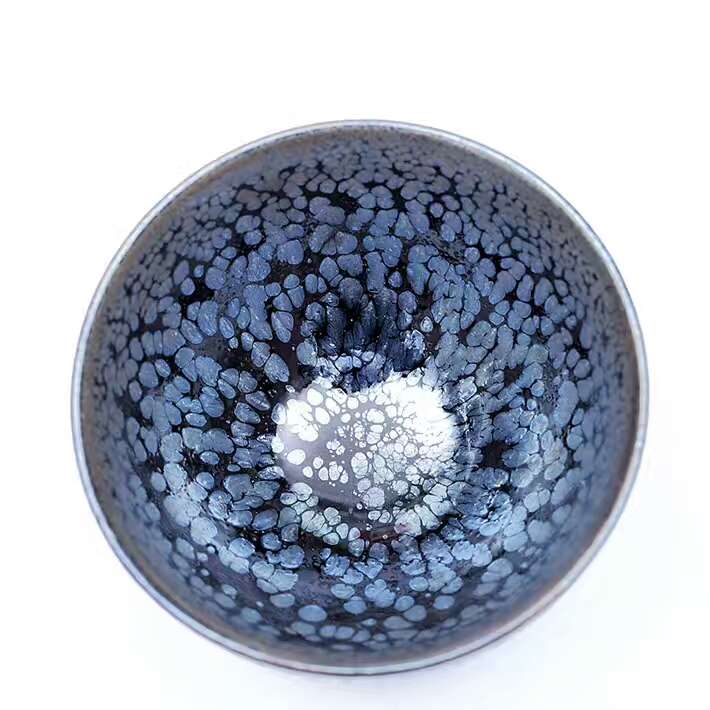 蔡炳盛8.8公分束口藍(lán)油滴精品盞