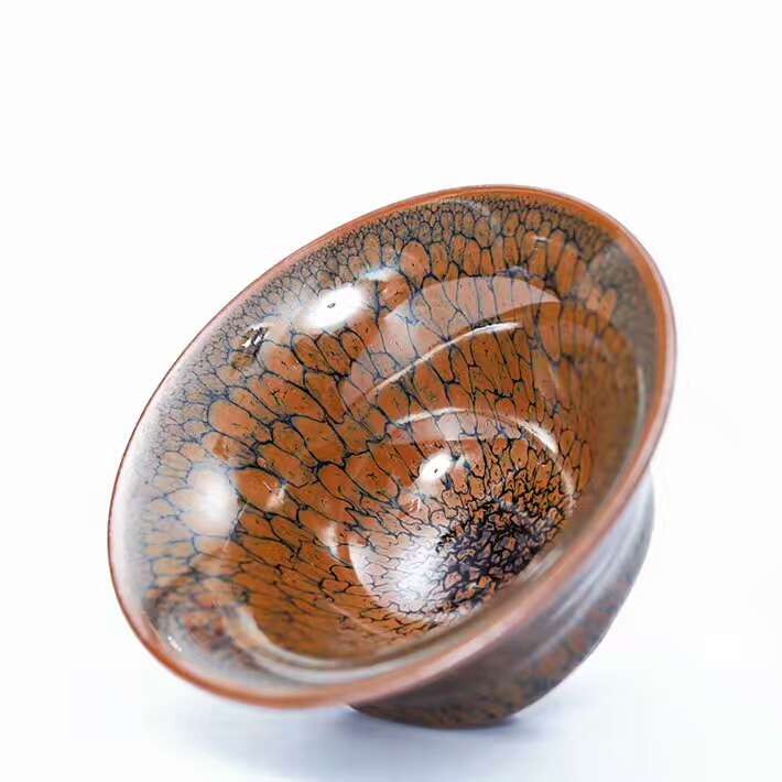 陳大鵬8.8公分撇口鷓鴣斑盞！