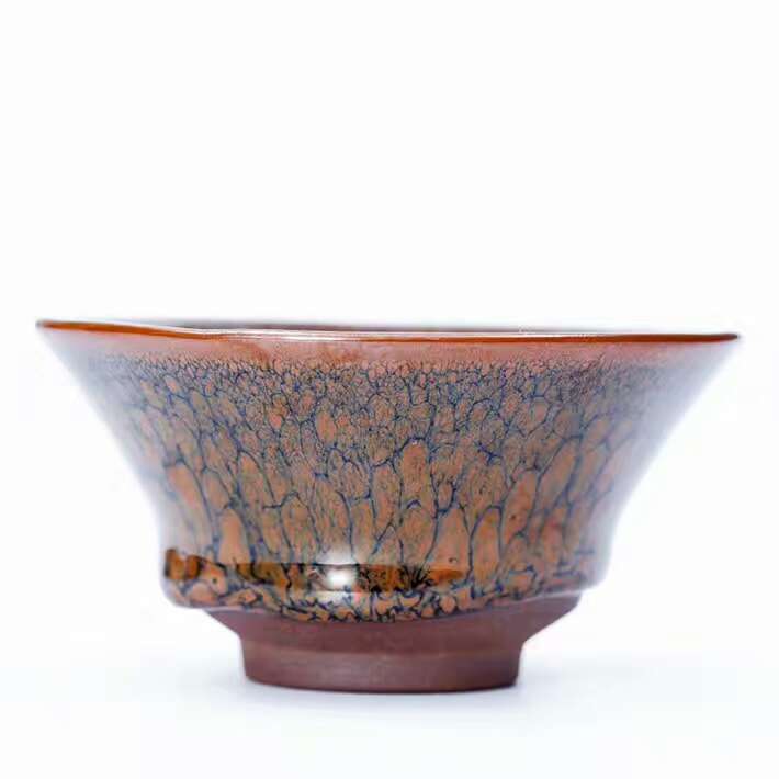 陳大鵬8.8公分撇口鷓鴣斑盞！