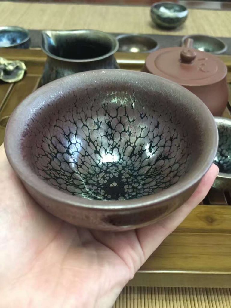 翁書(shū)杰9公分束口秋色系列極品盞