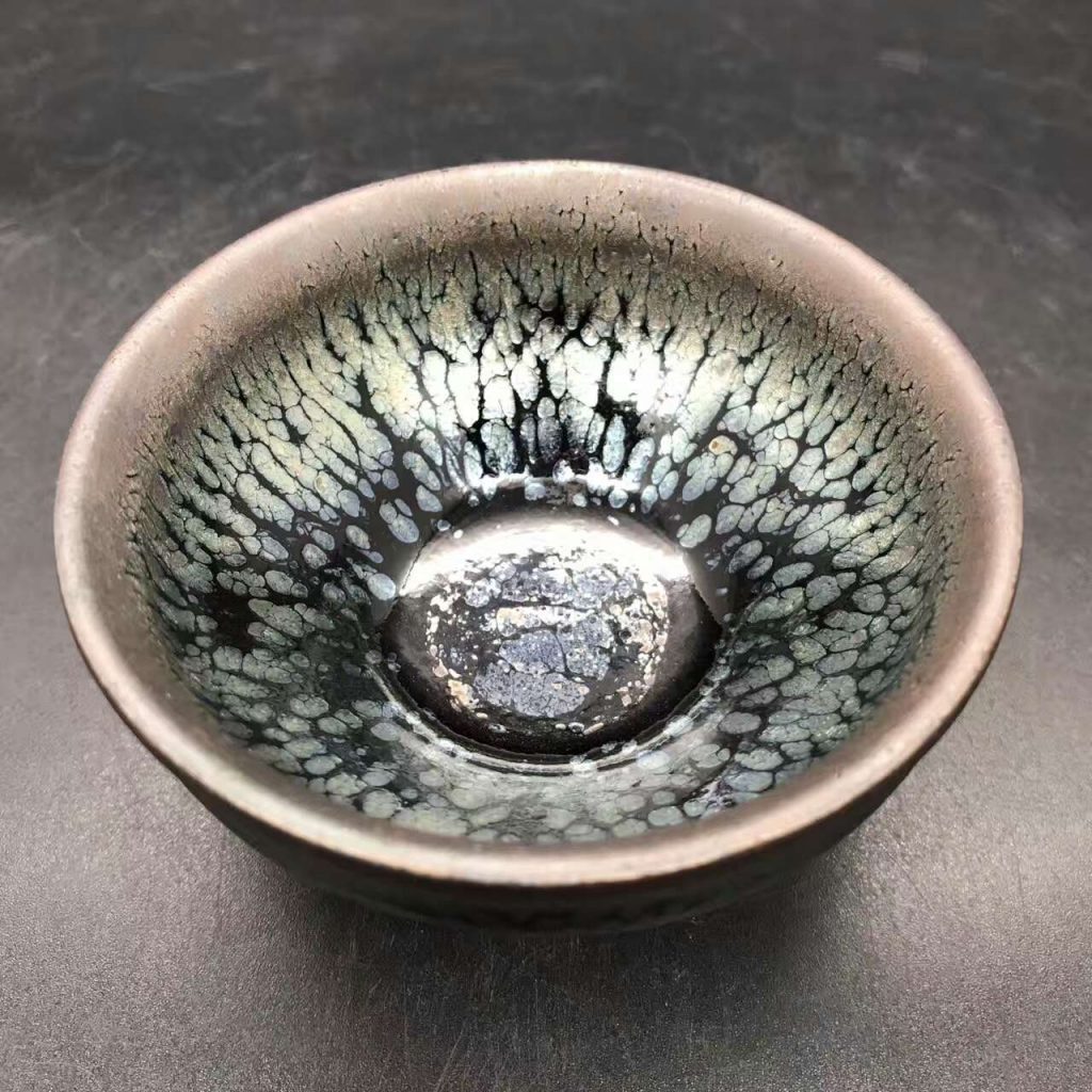 李達大師，精品茶盞，口徑8.8高4.6