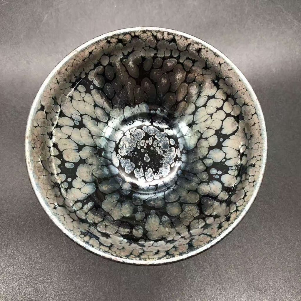 李左文師傅，精品油滴，口徑8.8高4.8