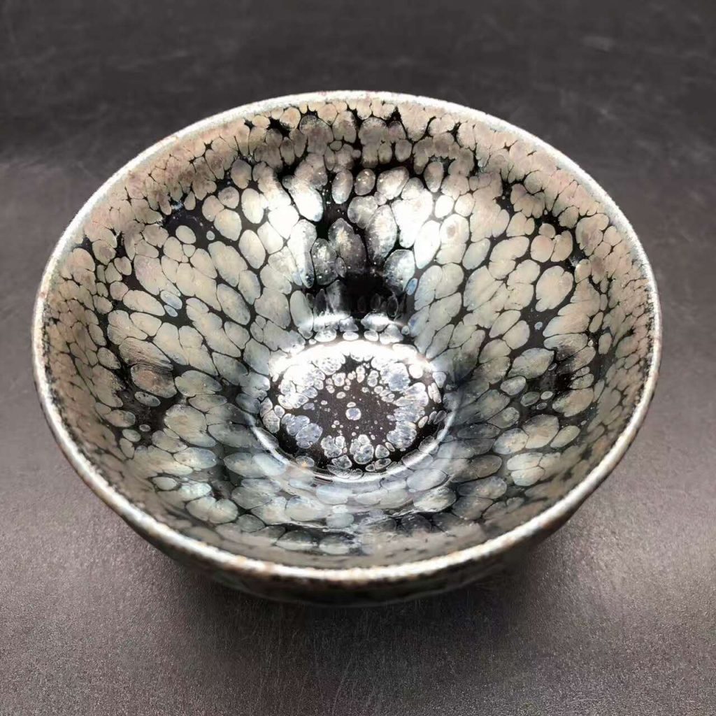 李左文師傅，精品油滴，口徑8.8高4.8