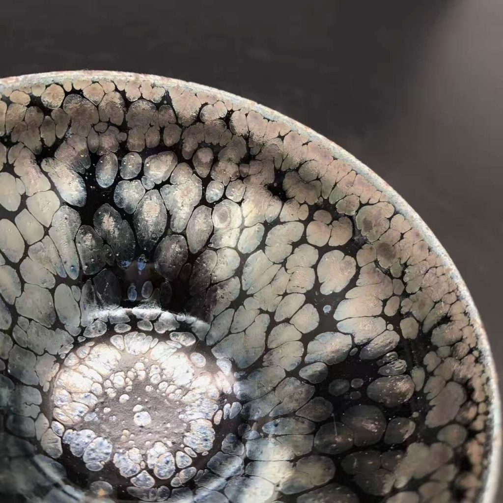 李左文師傅，精品油滴，口徑8.8高4.8