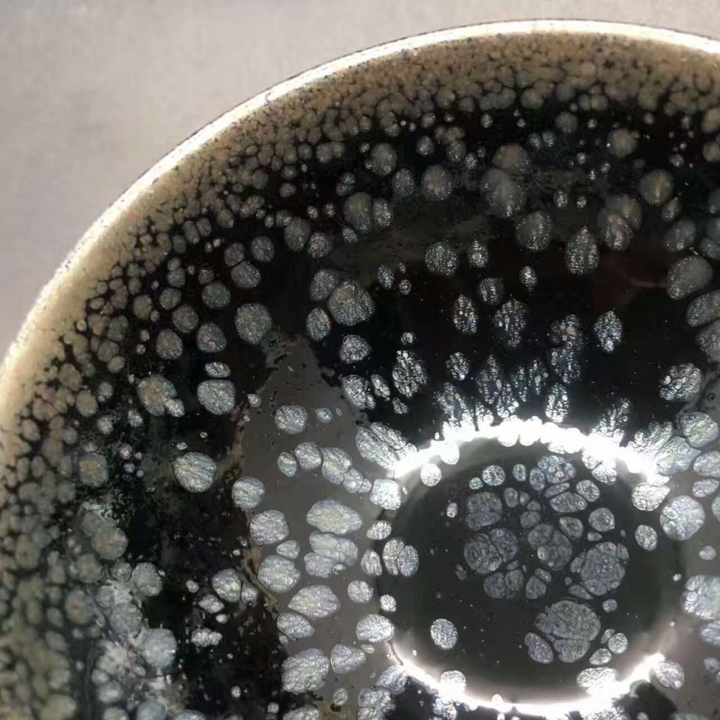 蔡炳盛，傳統(tǒng)油滴，口徑8.3高4.5