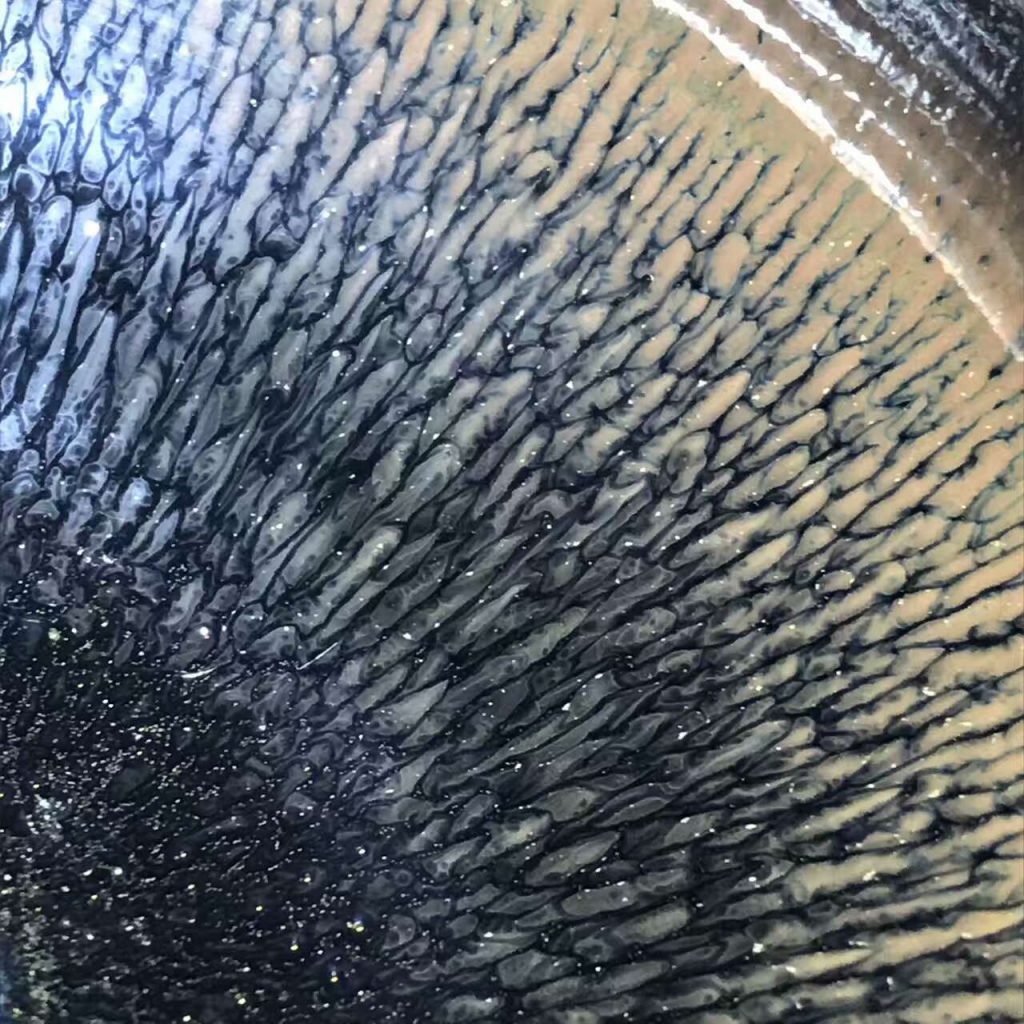 孫建興大師，精品兔毫盞，早期作品，口徑8.8高5.2