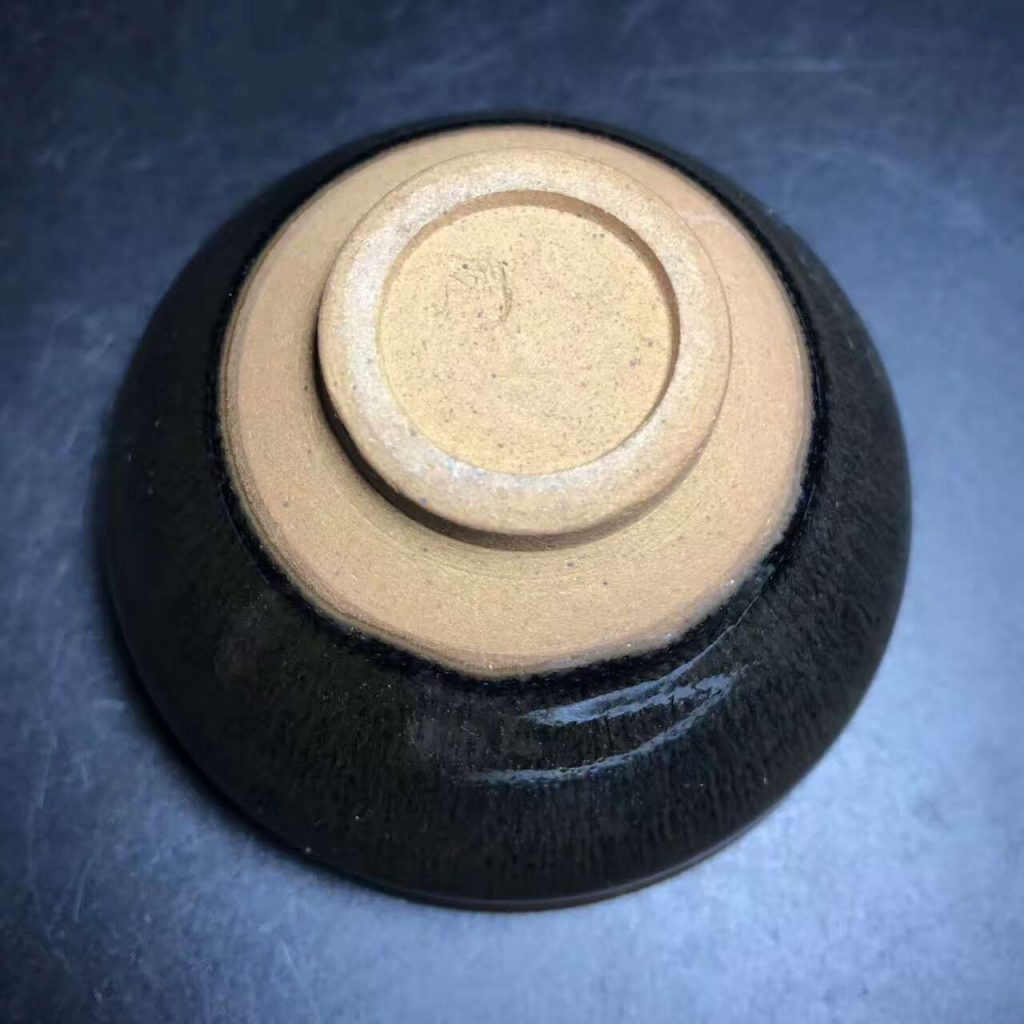 孫建興大師，精品兔毫盞，早期作品，口徑8.8高5.2