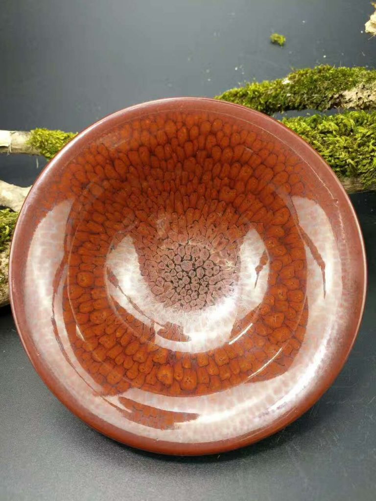 陳大鵬紅鷓鴣斑撇口：口10.5高4