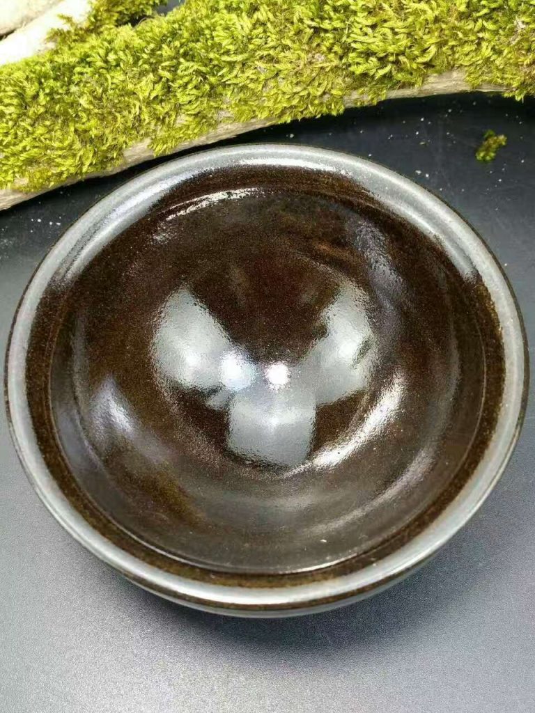 九龍窖危敏捷柴燒：口8.8高4.8，古樸溫潤。