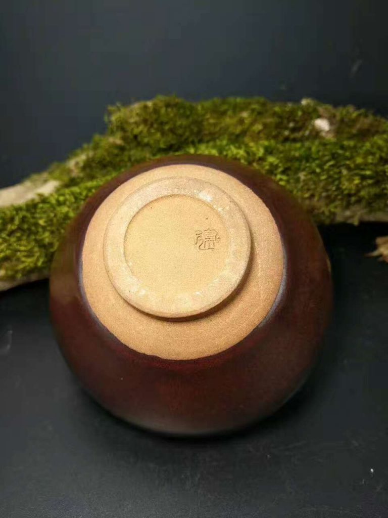 孫建興精品木葉盞：口8.9高5