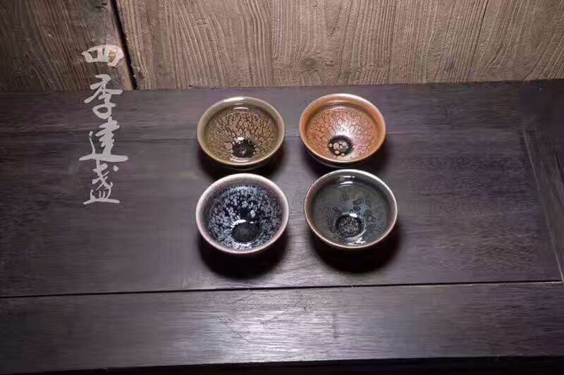 鄭勇師傅，四季茶盞