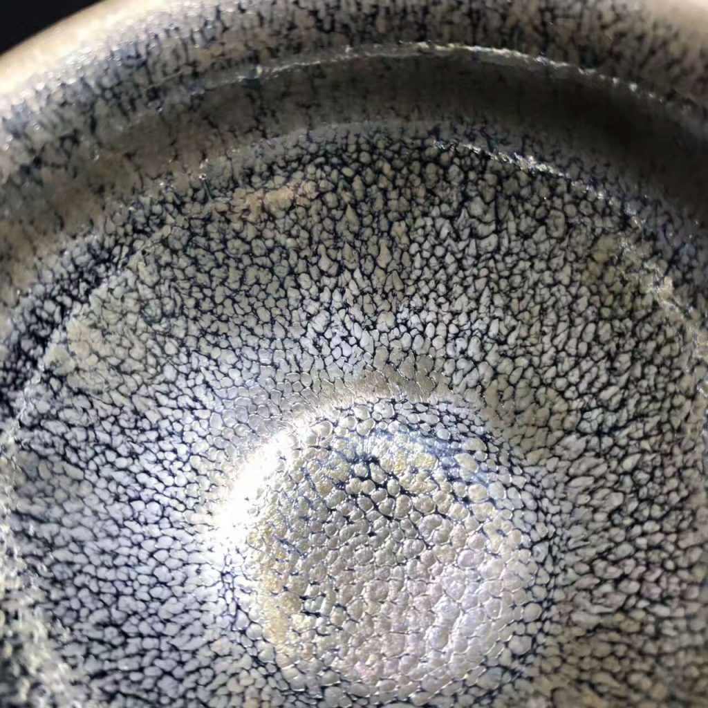 國家級大師-孫建興，早期油滴精品，口徑9.1高5.3