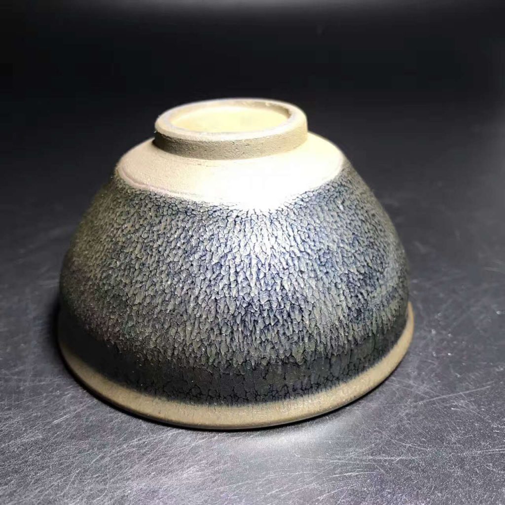 國家級大師-孫建興，早期油滴精品，口徑9.1高5.3