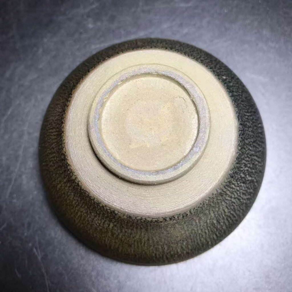 國家級大師-孫建興，早期油滴精品，口徑9.1高5.3