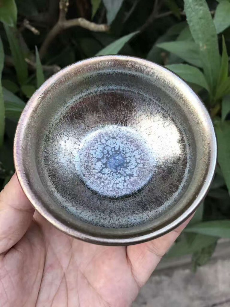 孫建興大師，精品虹彩油滴。