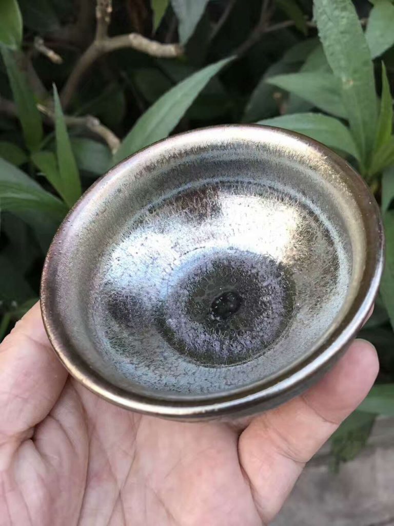 孫建興大師，精品虹彩油滴。