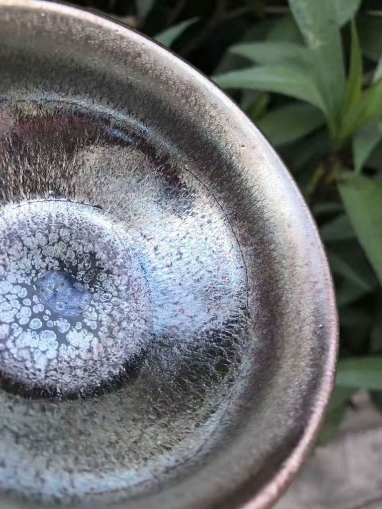 孫建興大師，精品虹彩油滴。