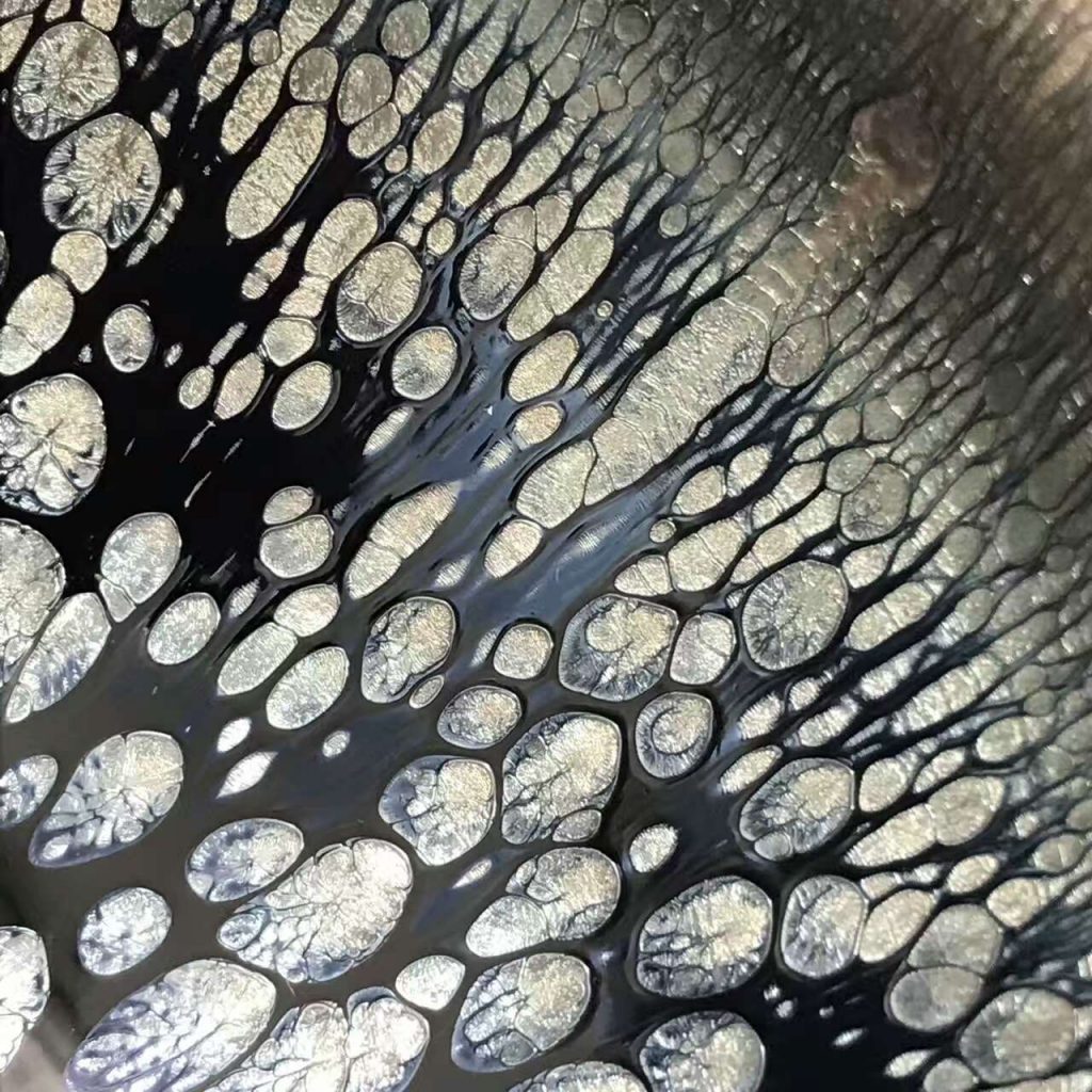 闕梅嬌大師，精品油滴盞，口徑8.8肚大9.2高5.8