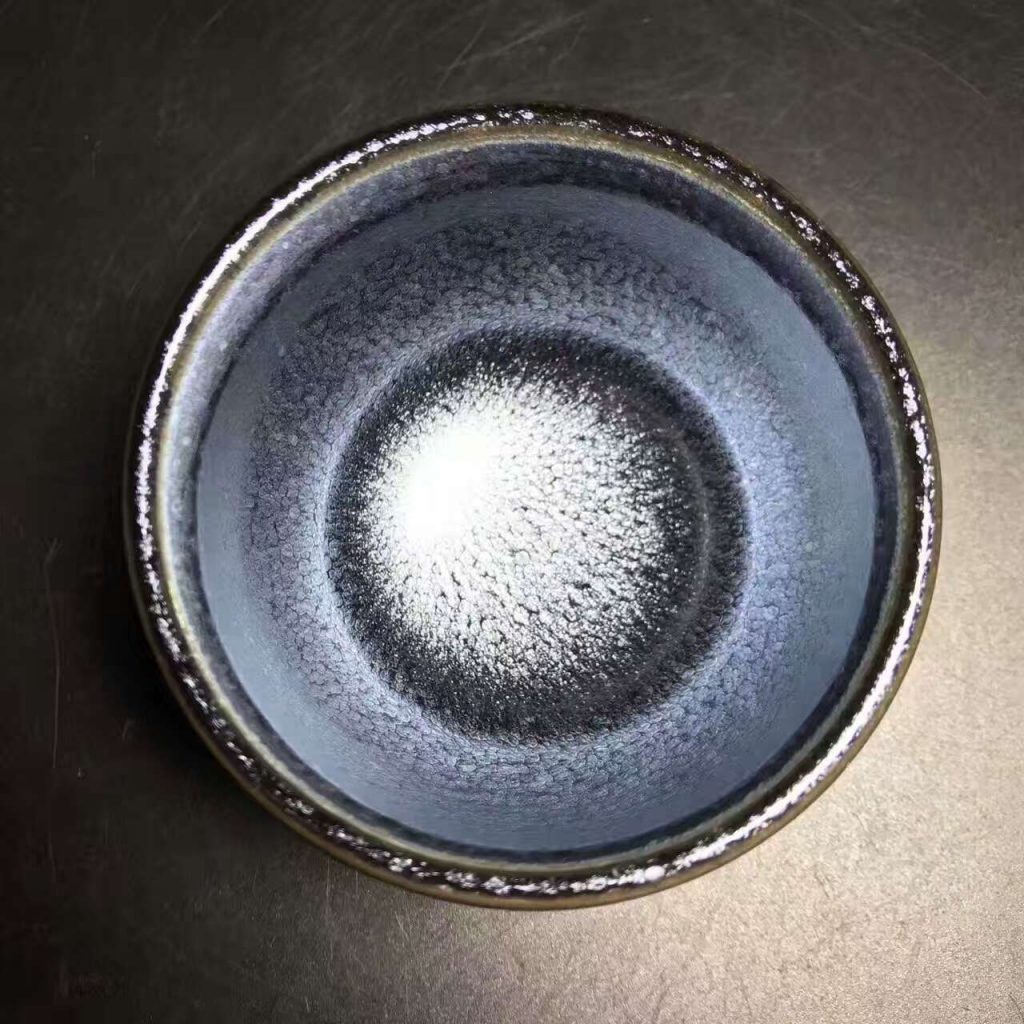 蘇天培，極品藍(lán)，禪心直筒杯，口徑8.5高6.5