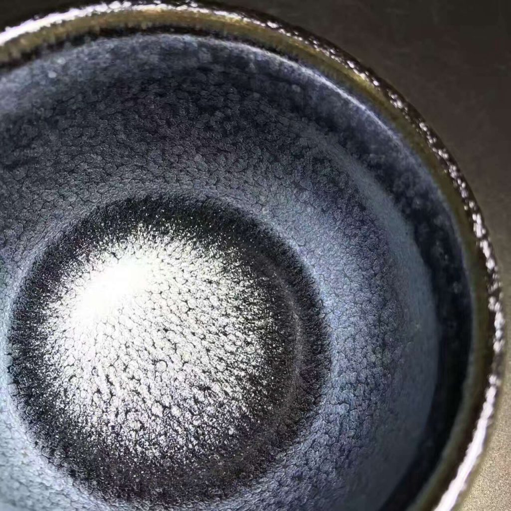 蘇天培，極品藍(lán)，禪心直筒杯，口徑8.5高6.5