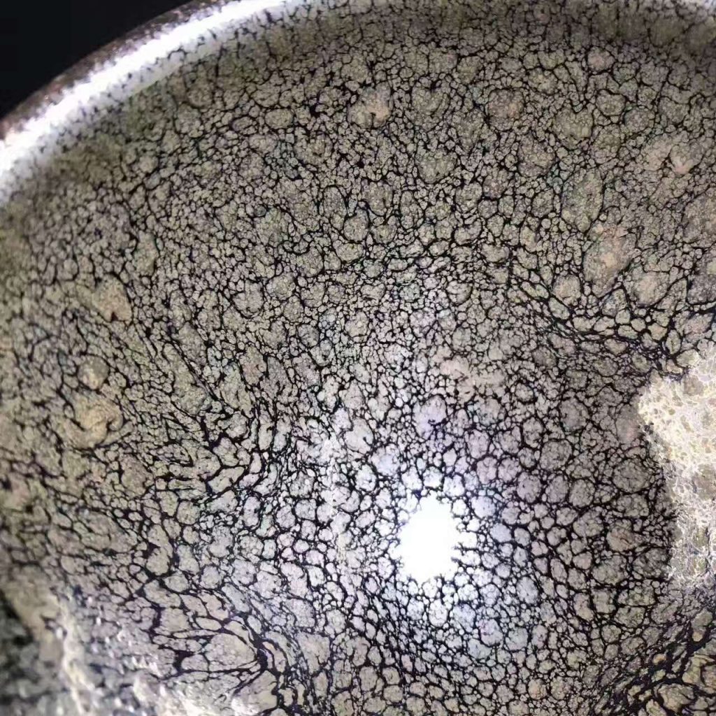 孫建興大師，早期油滴大盞，口徑12高7，收藏級！