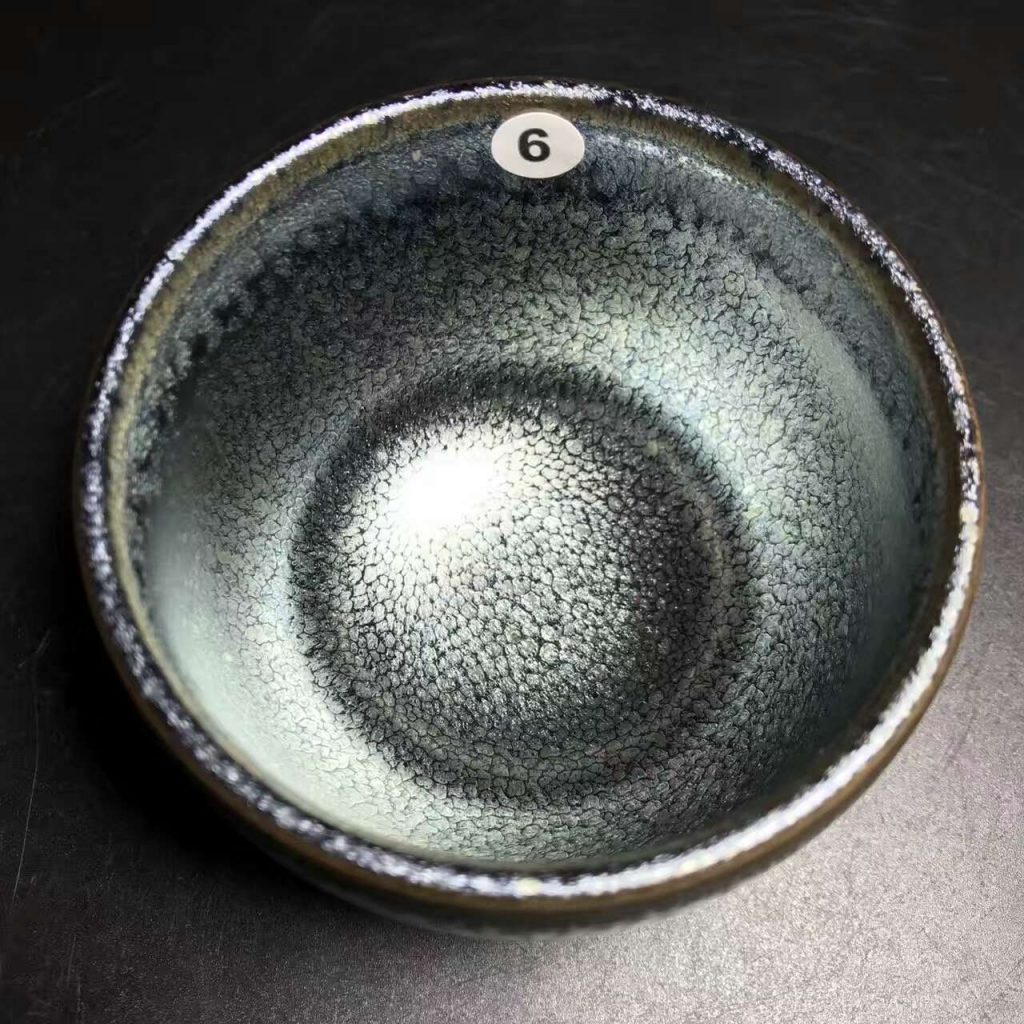 蘇天培，禪心星光油滴盞，口徑8.3高6.5