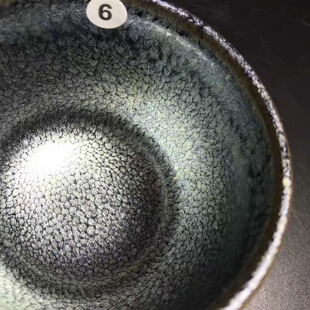 蘇天培，禪心星光油滴盞，口徑8.3高6.5