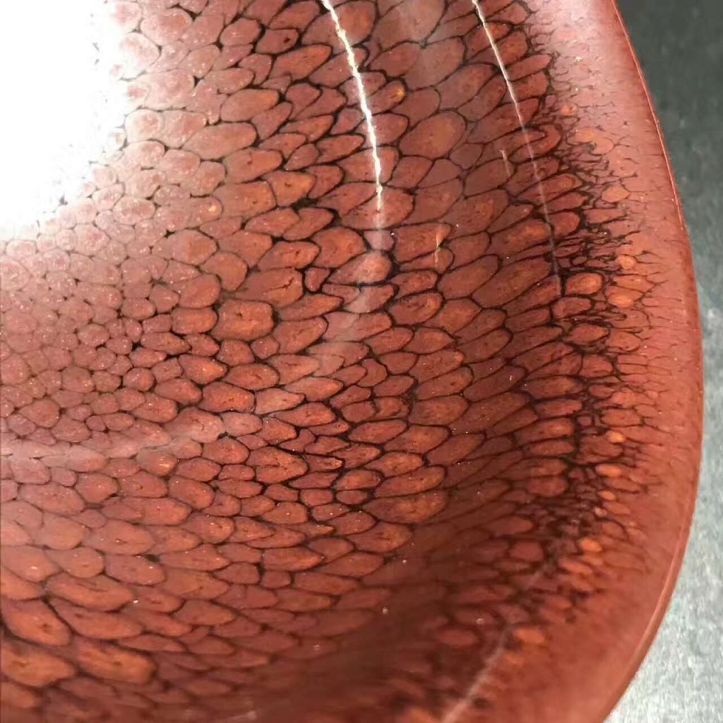 陳大鵬，紅鷓鴣斑，口徑8.5高4.5