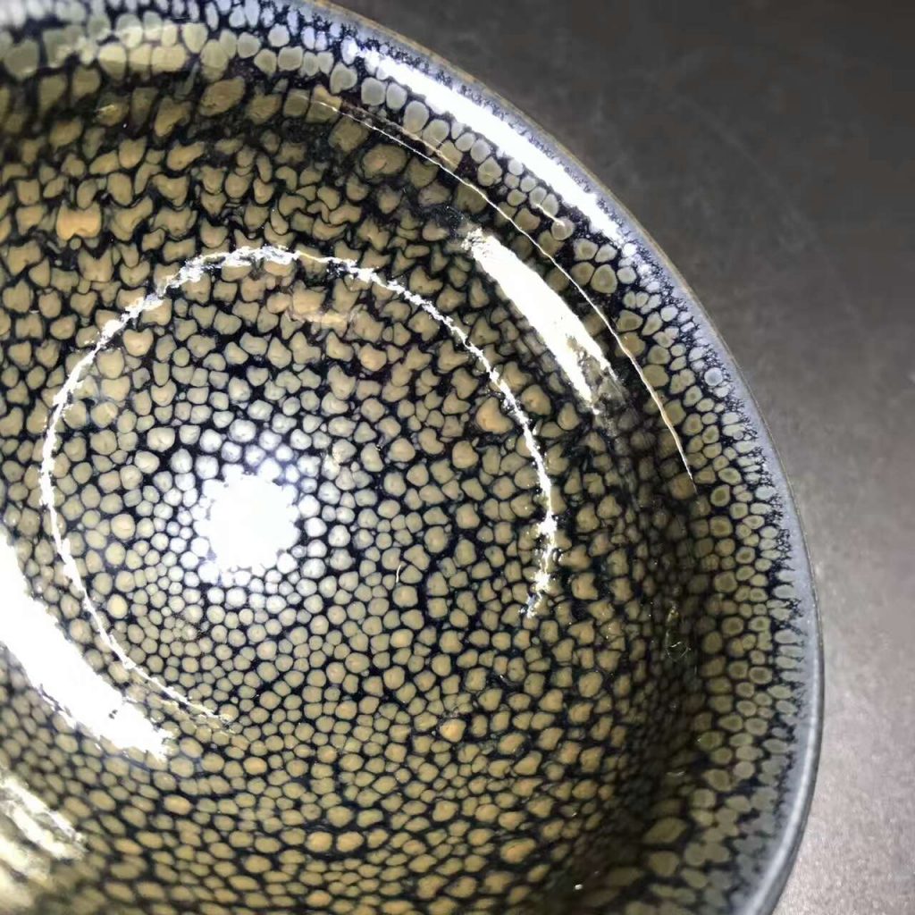 陳大鵬大師，精品華北油滴盞，口徑8.3