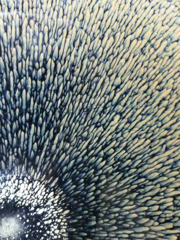 葉禮旺撇口兔毫：12.7*5，別具一格