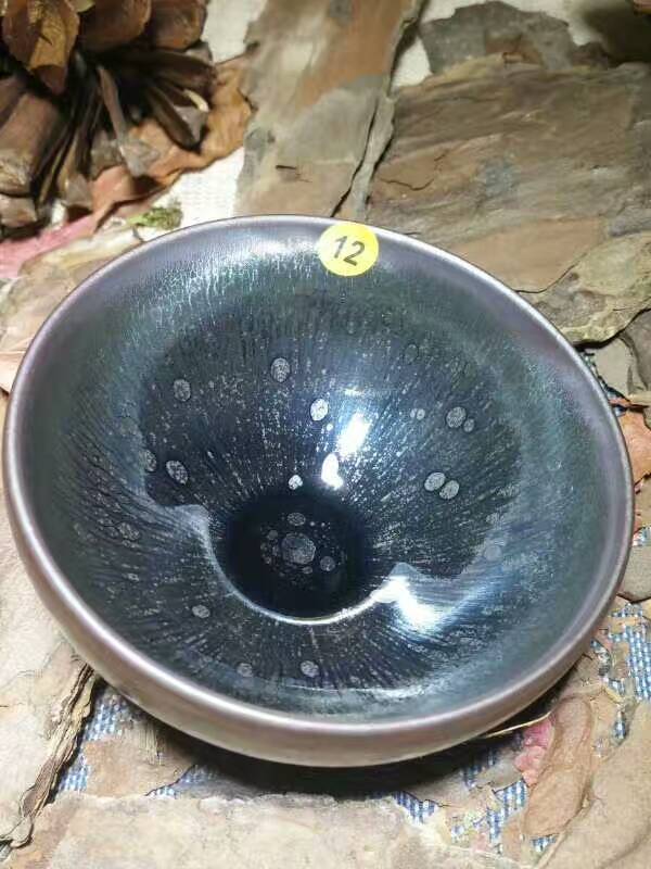 吳立主斂口油滴盞：8.8*4.8