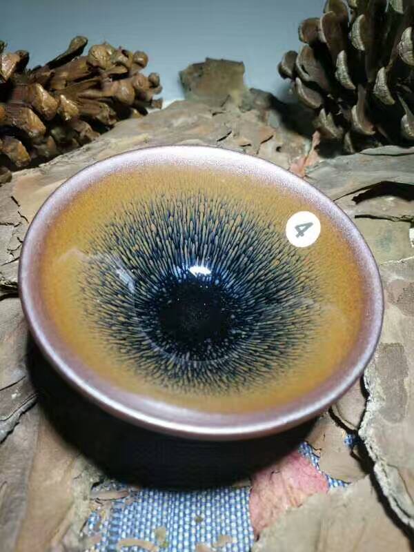 葉禮旺斗笠兔毫小盞：8.5*4.5