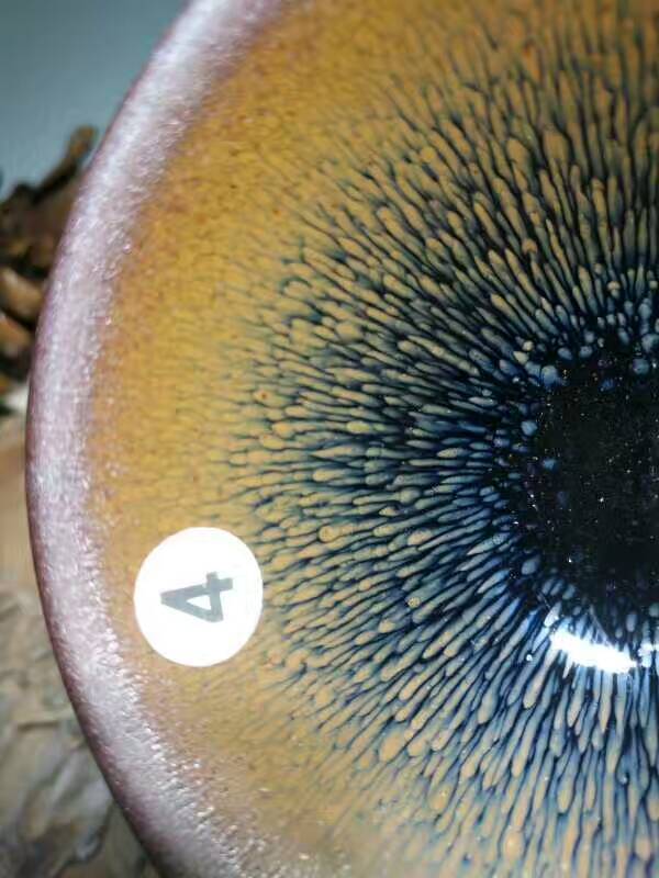 葉禮旺斗笠兔毫小盞：8.5*4.5