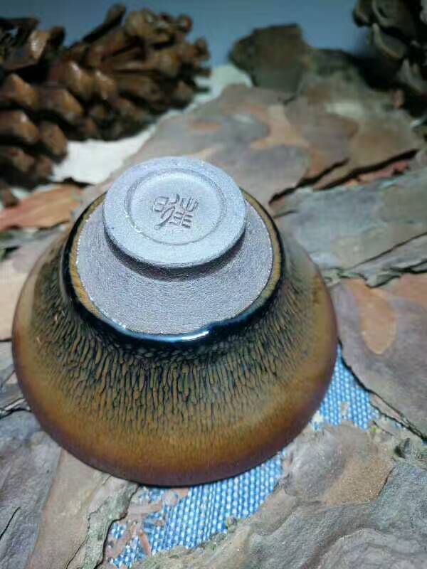 葉禮旺斗笠兔毫小盞：8.5*4.5