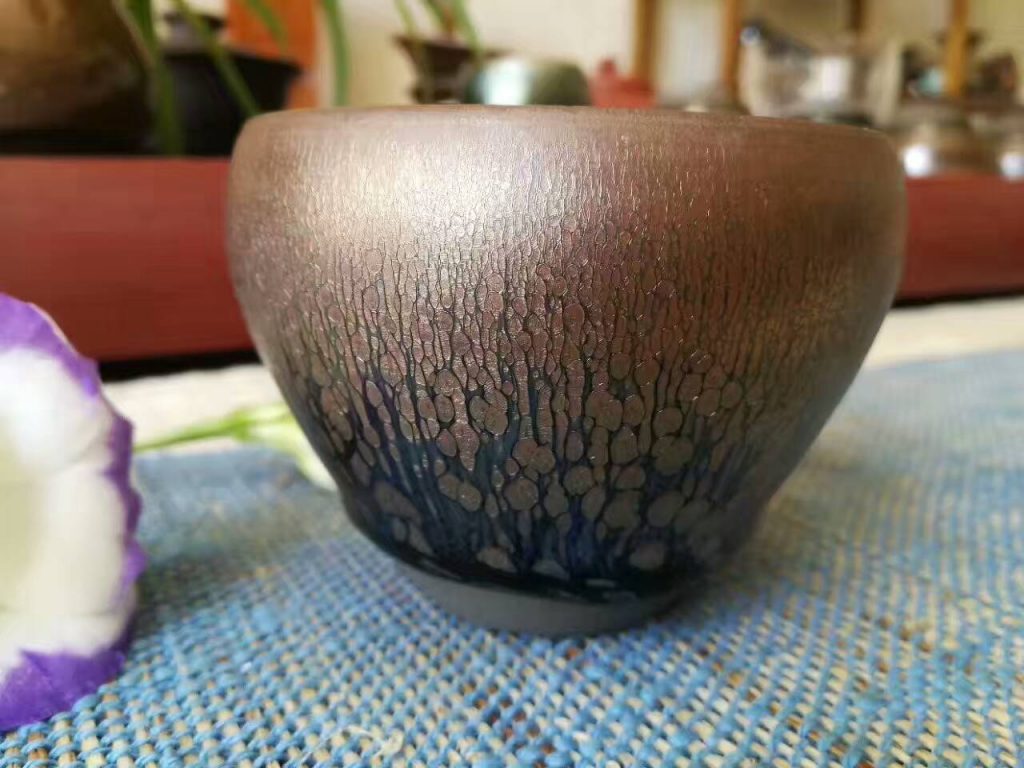 闕梅嬌老師油滴茶盞：7.5*6，全手工打造