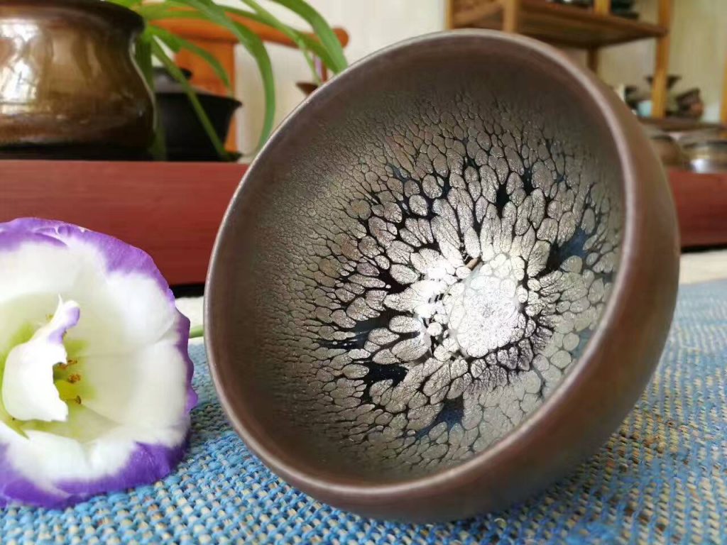 闕梅嬌老師油滴茶盞：7.5*6，全手工打造