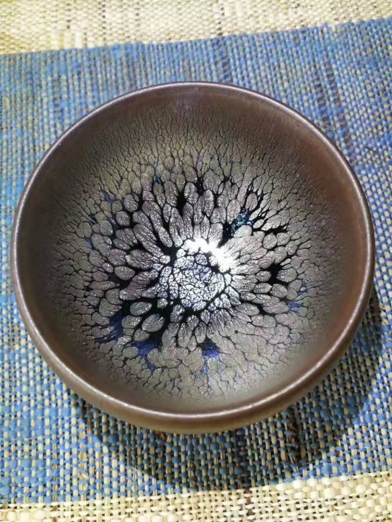 闕梅嬌老師油滴茶盞：7.5*6，全手工打造