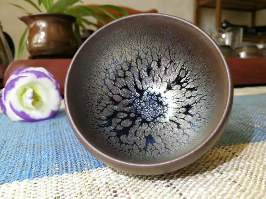 闕梅嬌老師油滴茶盞：7.5*6，全手工打造