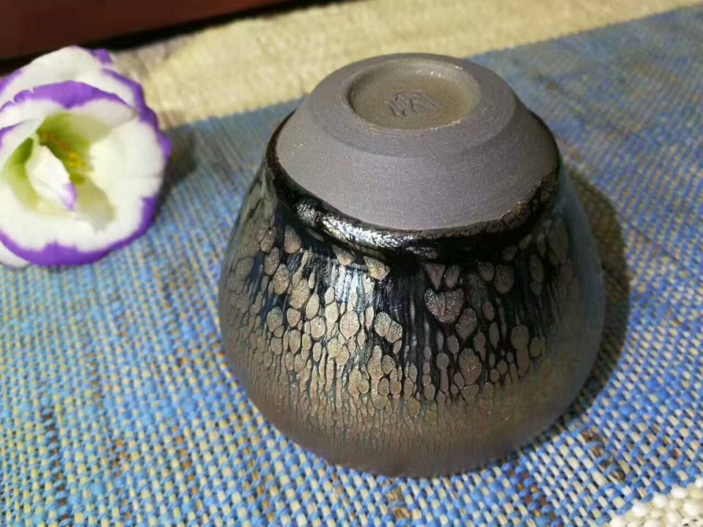 闕梅嬌老師油滴茶盞：7.5*6，全手工打造