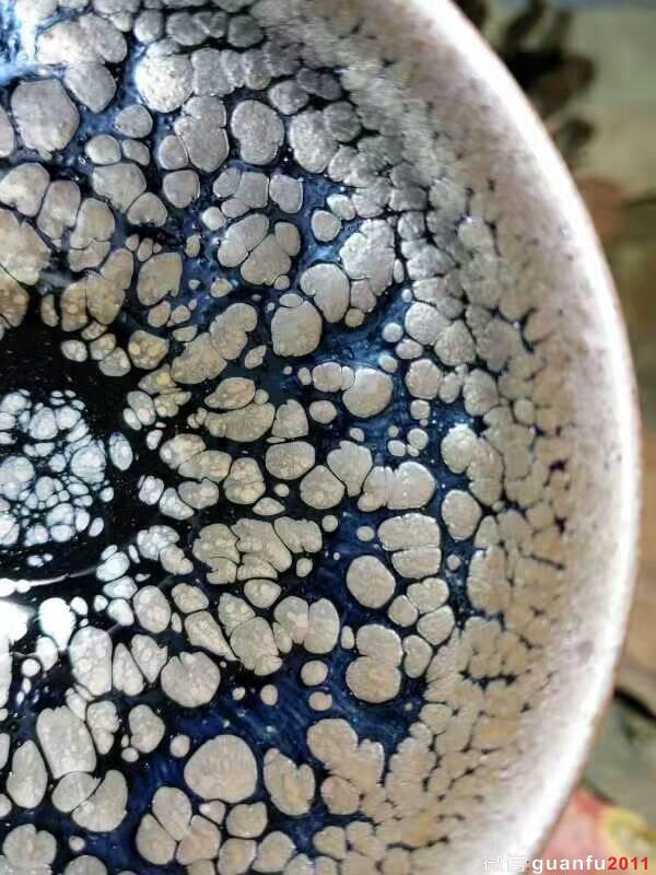 蔡炳盛油滴小盞：口7高4.5