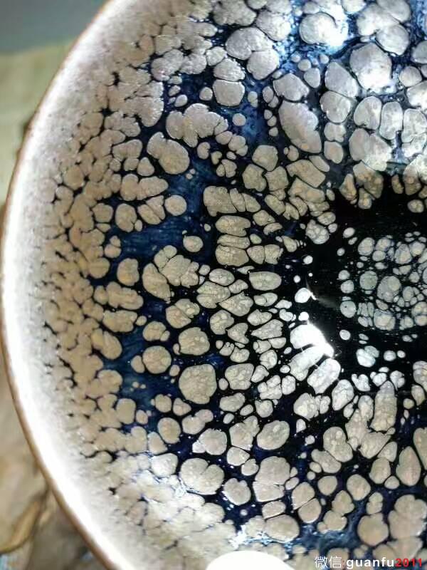 蔡炳盛油滴小盞：口7高4.5