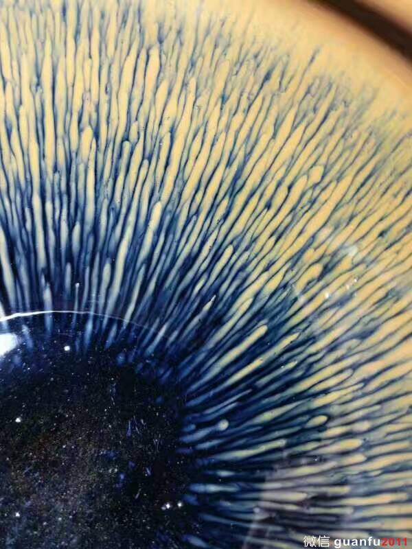 葉禮忠金絲兔毫：口9高5.5，立體感強。