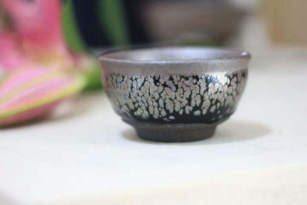 李昌海 新作 油滴鷓鴣斑：口徑8高4.3