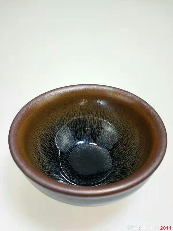 葉禮旺精品兔毫：口9高5.3，立體感強(qiáng)