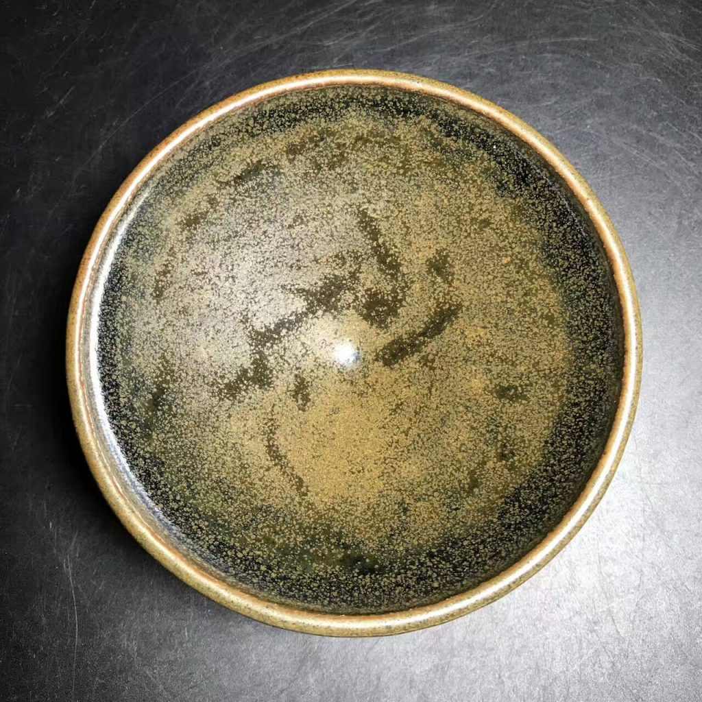 黃祥德師傅，精品柴燒燈盞，口徑9.8高3.9