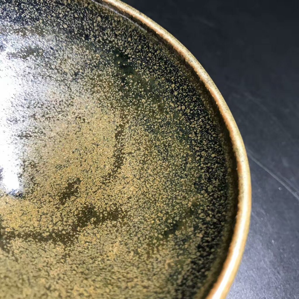 黃祥德師傅，精品柴燒燈盞，口徑9.8高3.9