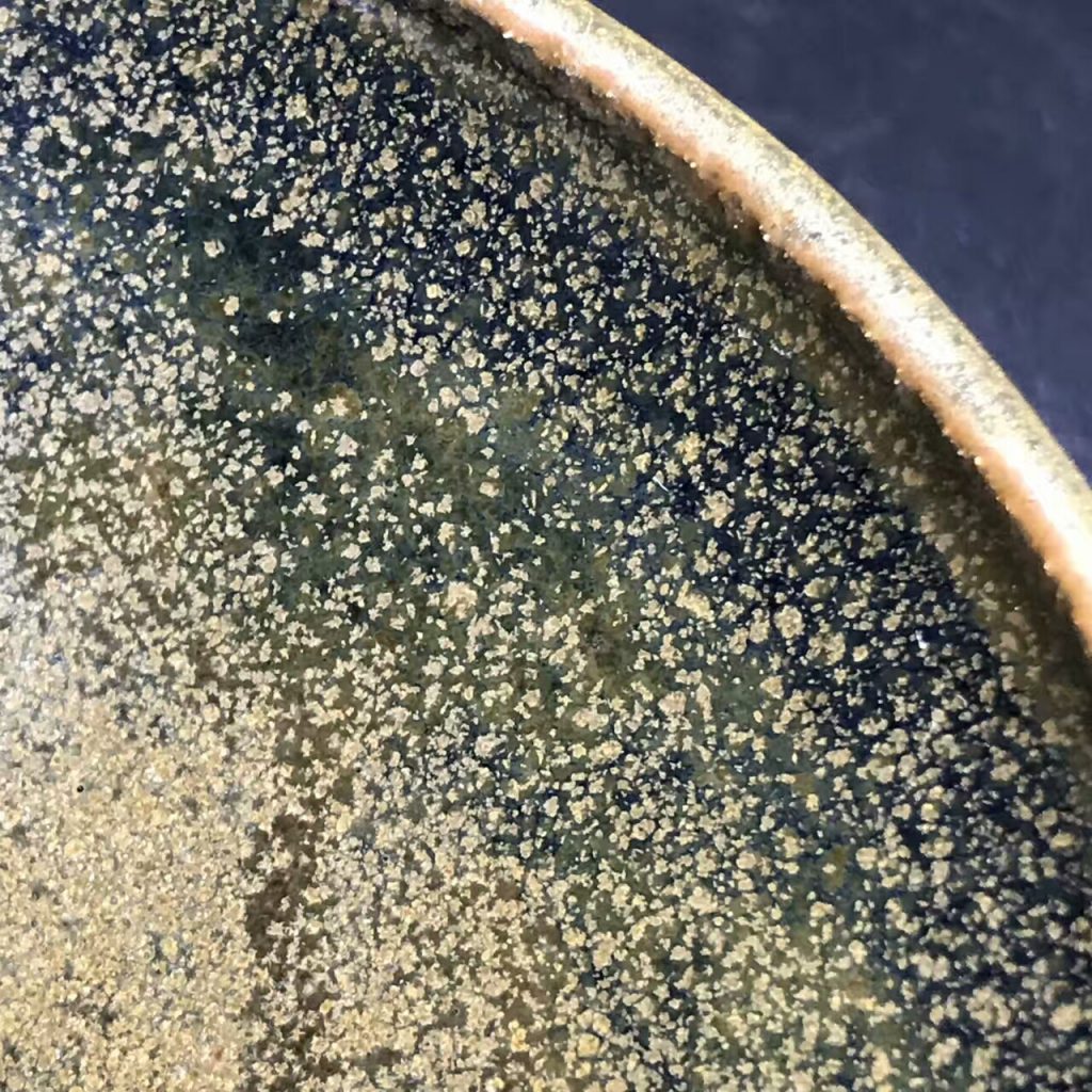 黃祥德師傅，精品柴燒燈盞，口徑9.8高3.9