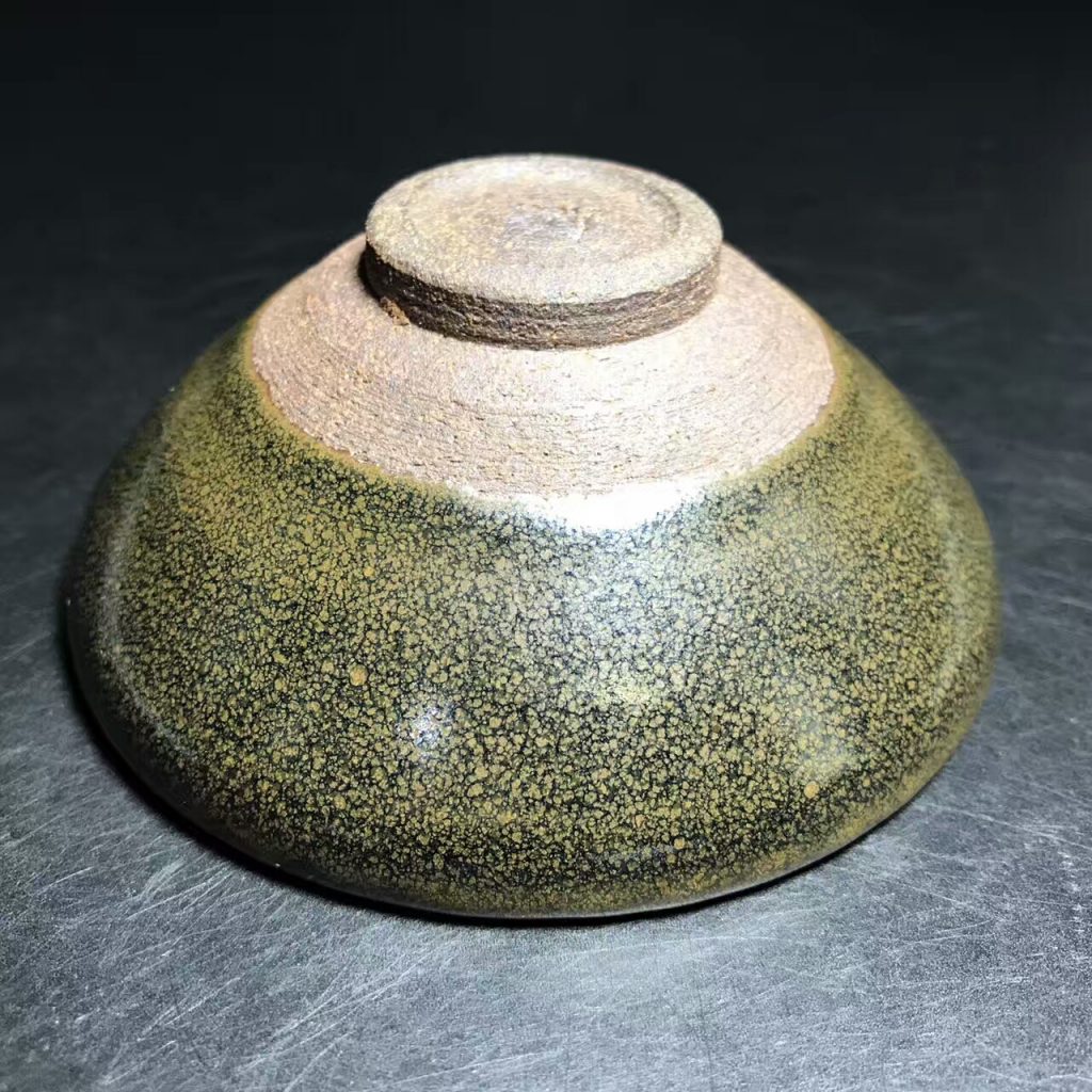 黃祥德師傅，精品柴燒燈盞，口徑9.8高3.9