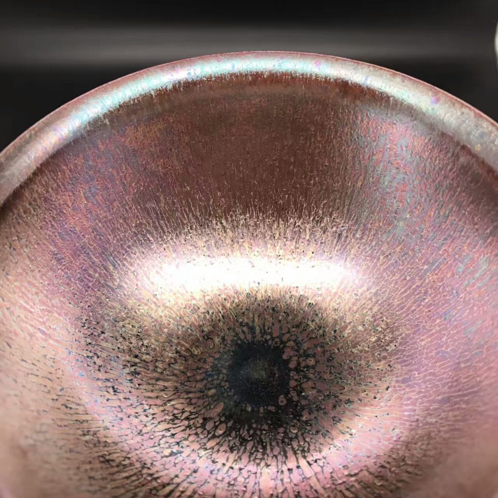 王東凱師傅，金縷油滴盞，口徑8.8高5.1