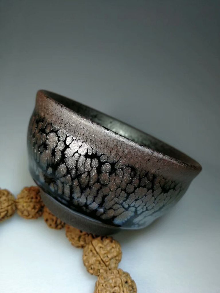 李昌海手制“鷓鴣斑”：口8高4.5